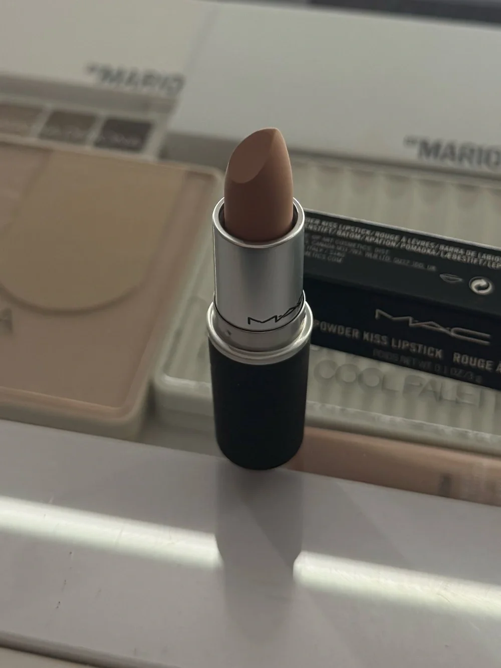 MAC Cosmetics Powder Kiss Lipstick - INFLUENTIALLY IT. DISCONTINUED